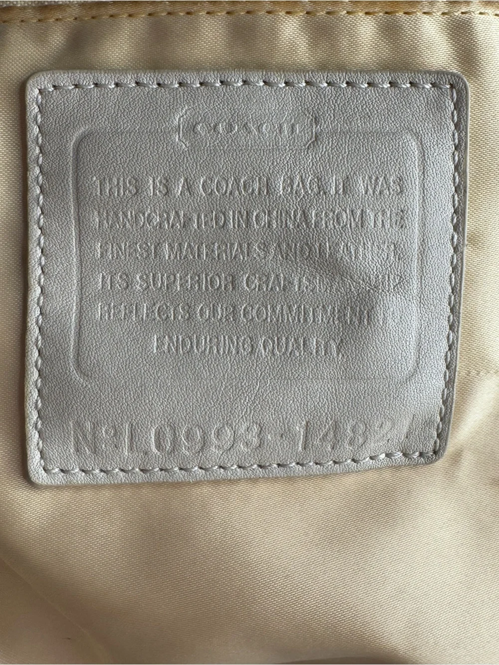 Coach Brooke Snakeskin details
